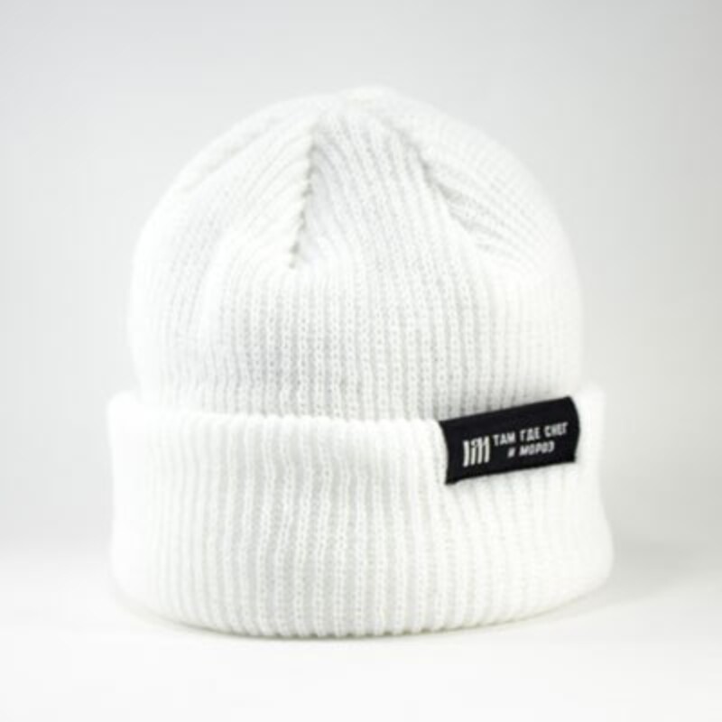 Шапка Снег и Мороз White