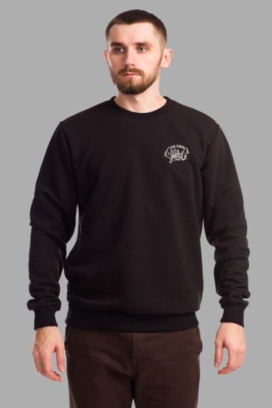 Свитшот IFS by Steve Seven black | UNISEX