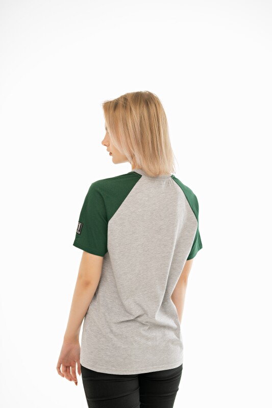 Футболка реглан "Classic'19" green | UNISEX