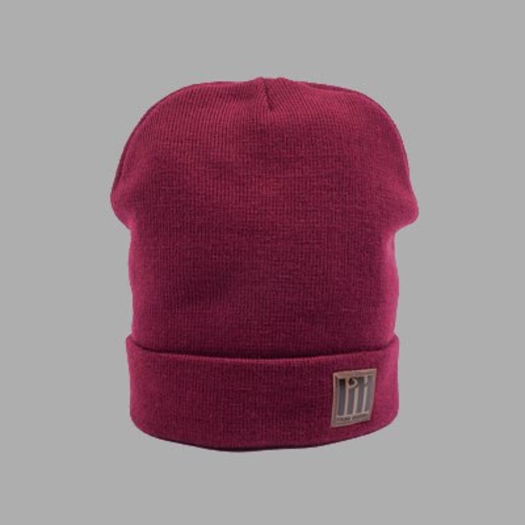 Шапка "I`M from Siberia" maroon |UNISEX