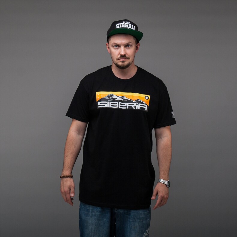 Футболка Siberia Горы | black | UNISEX