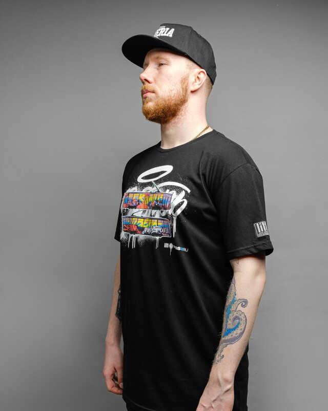 Футболка "Трамвай" | UNISEX черный