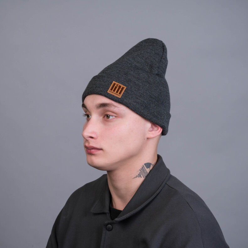 Шапка "I`M from Siberia" dark grey |UNISEX