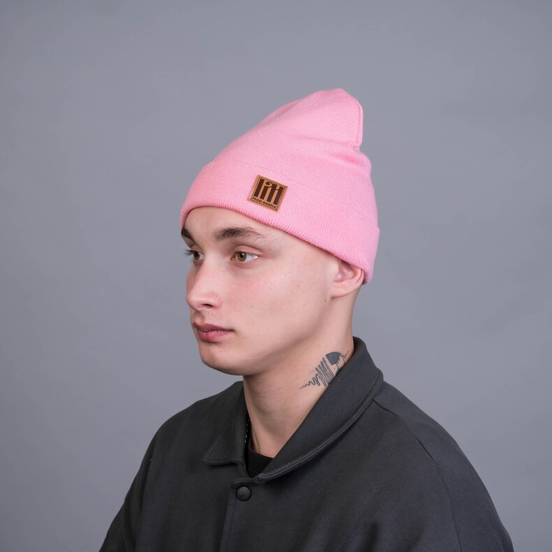 Шапка "I`M from Siberia" pink |UNISEX